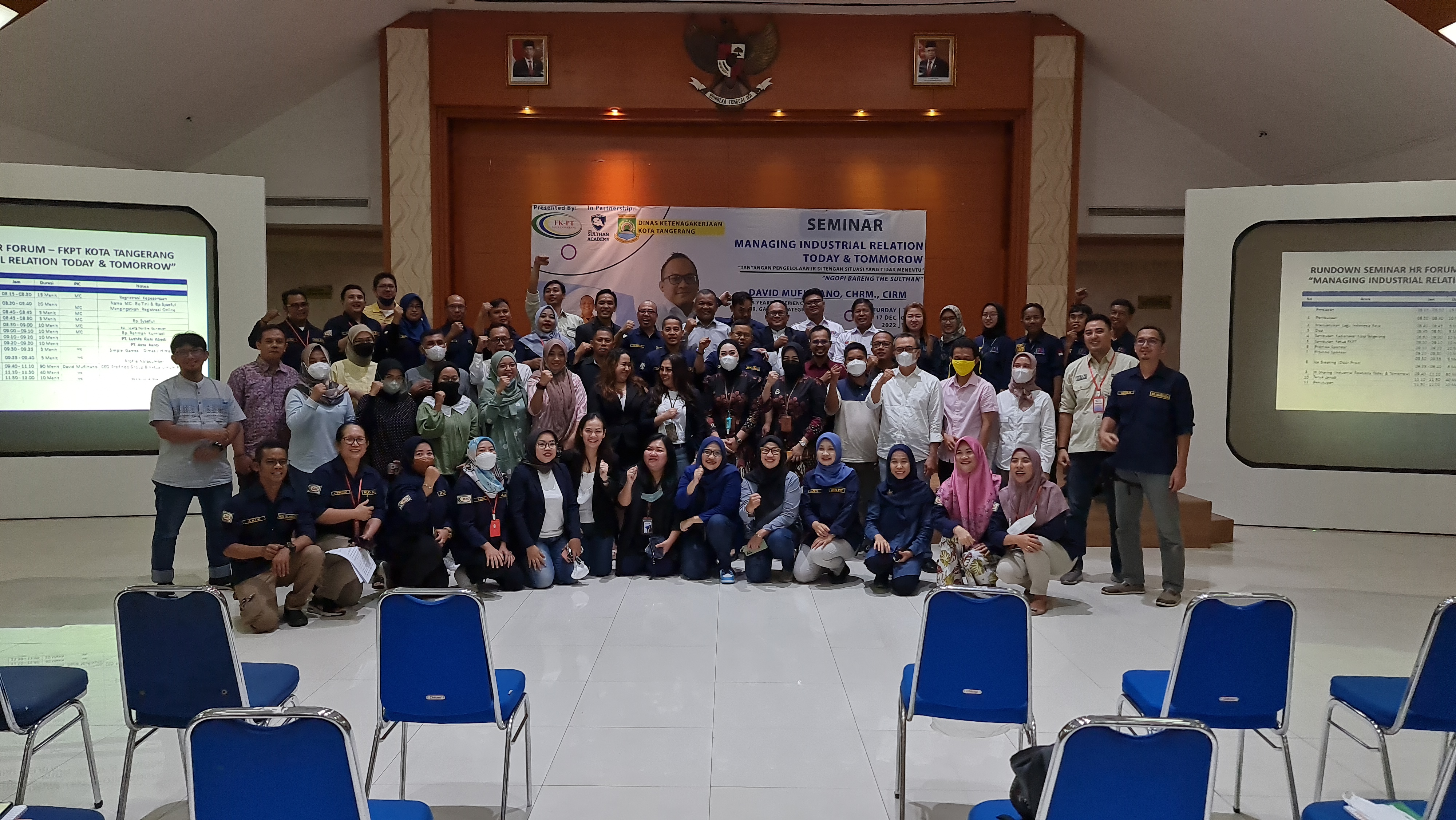 Foto galeri Seminar Managing Industrial Relation (17 Desember 2022)